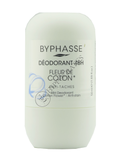 Byphasse Deodorant Roll-on 48h Cotton Flower