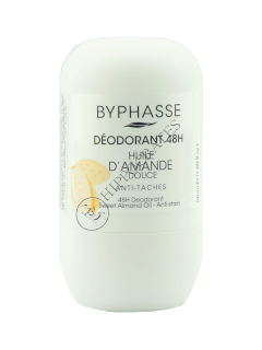 Byphasse Deodorant Roll-on 48h Sweet Almond Oil