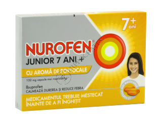 Нурофен Джуниор 7+ с ароматом апельсина