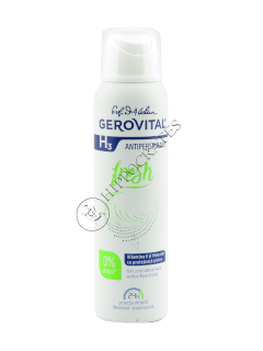 Gerovital H3 Deodorant Antiperspirant Fresh