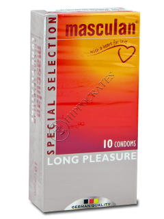 Презервативы Маскулан Long pleasure для продления полового акта